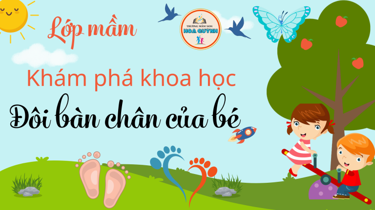 Lớp mầmkPKHĐôi bàn chân của bé